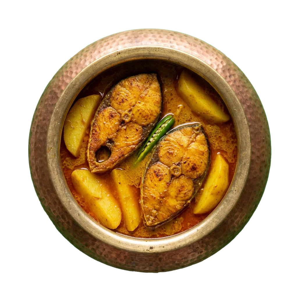Macher Jhol, $15.99 · 12th Sat Photo: Macher Jhol, top view